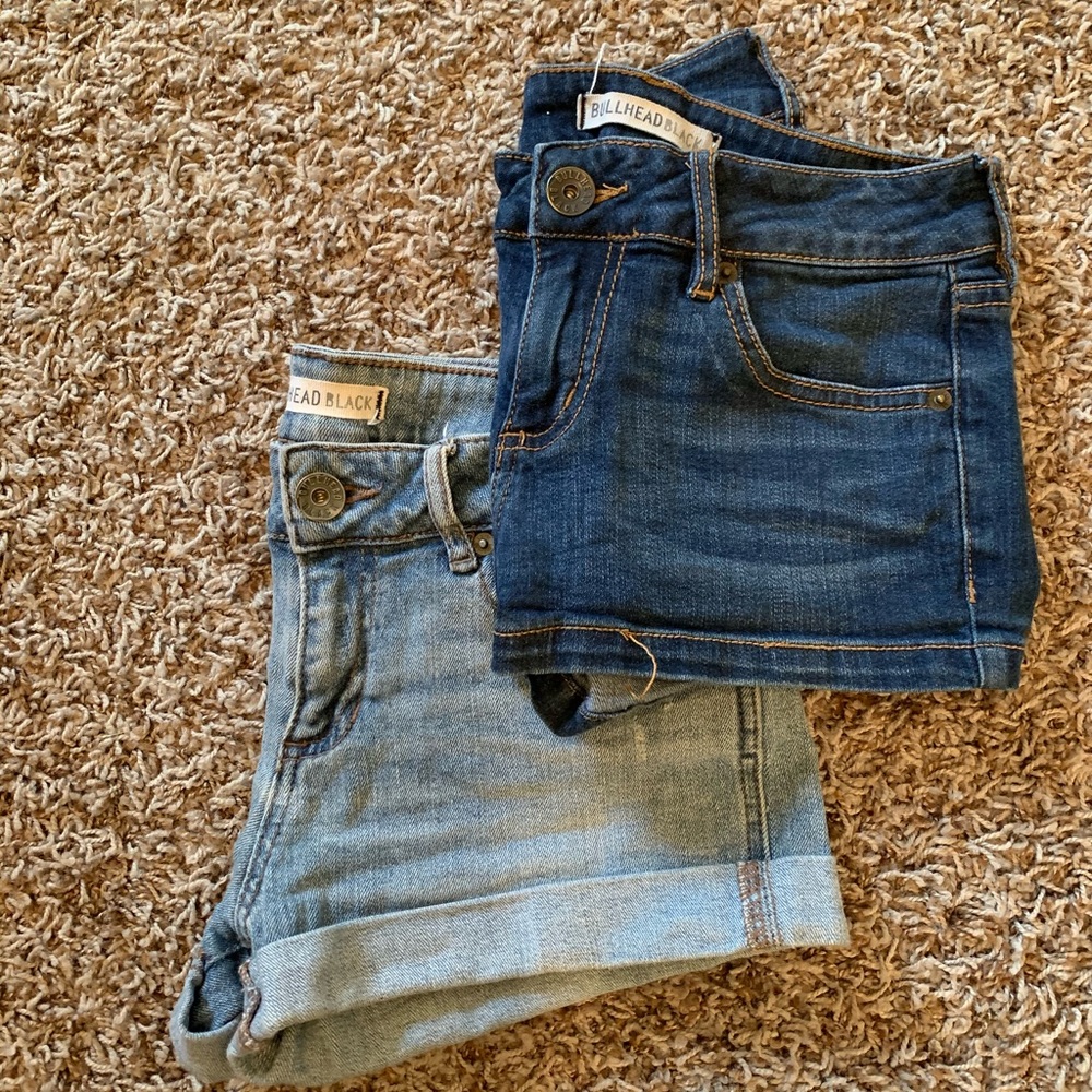 2 BULLHEAD BLACK • DENIM SHORTS BUNDLE
